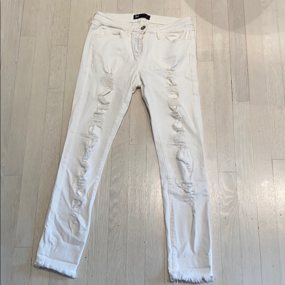 3x1 NYC white jeans